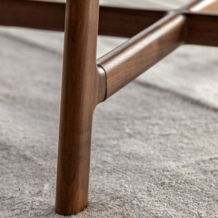 Gallery Madrid Walnut Round Coffee Table – view 5