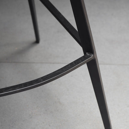 Gallery Henley Grey Faux Leather Bar Stool, 2 Pack – view 5