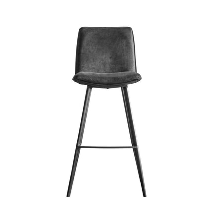 Gallery Henley Grey Faux Leather Bar Stool, 2 Pack – view 6