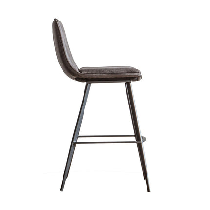 Gallery Henley Grey Faux Leather Bar Stool, 2 Pack – view 8