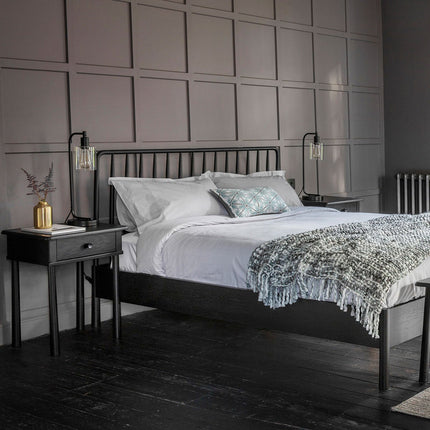 Gallery Wycombe Black Oak Nightstand – view 5