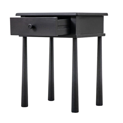 Gallery Wycombe Black Oak Nightstand – view 6