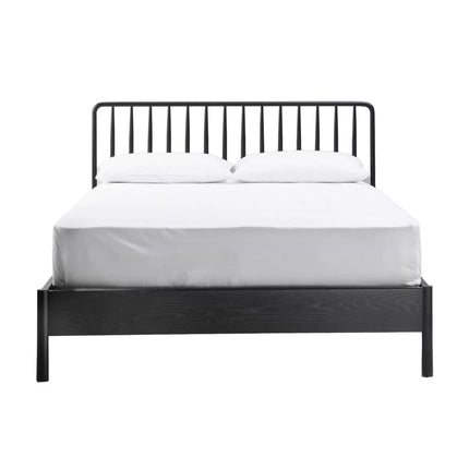 Gallery Wycombe Black Oak Bed Frame in 2 Sizes