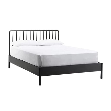Gallery Wycombe Black Oak Bed Frame in 2 Sizes