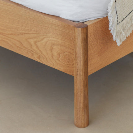 Gallery Wycombe Natural Oak Bed Frame in 3 Sizes – view 4