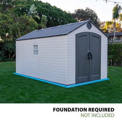 Lifetime 8ft x 15ft (2.4 x 4.5m) Storage Shed - Model 60394 – view 5