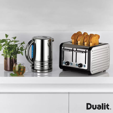 Dualit Architect Kettle & 4 Slot Toaster, Matt Black