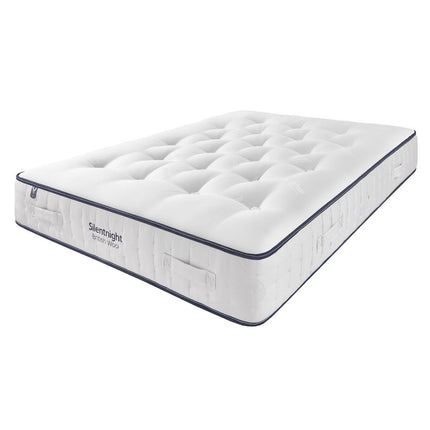 Silentnight British Wool 2400 Pocket Mattress & Sandstone Full Ottoman Divan in 3 Sizes – view 5