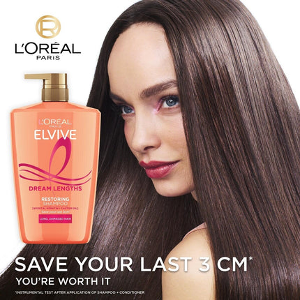 Loreal Elvive Dream Lengths Shampoo, 2 x 1L – view 2
