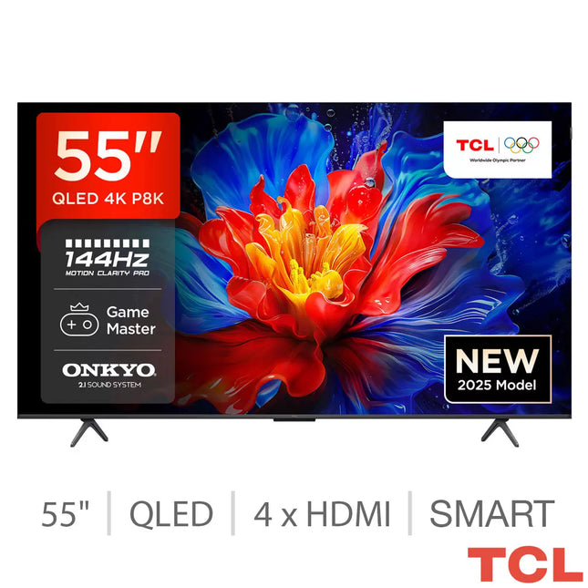 TCL 55P8K-UK 55 Inch QLED TV