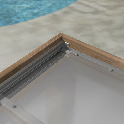 Palram Canopia Helsinki 9ft 10" x 11ft 2" (3m x 3.4m) Cedar Wood Patio Cover – view 5