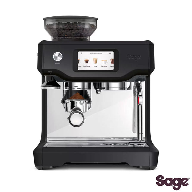 Sage Barista Touch Bean To Cup Coffee Machine in Black Truffle SES880BTR
