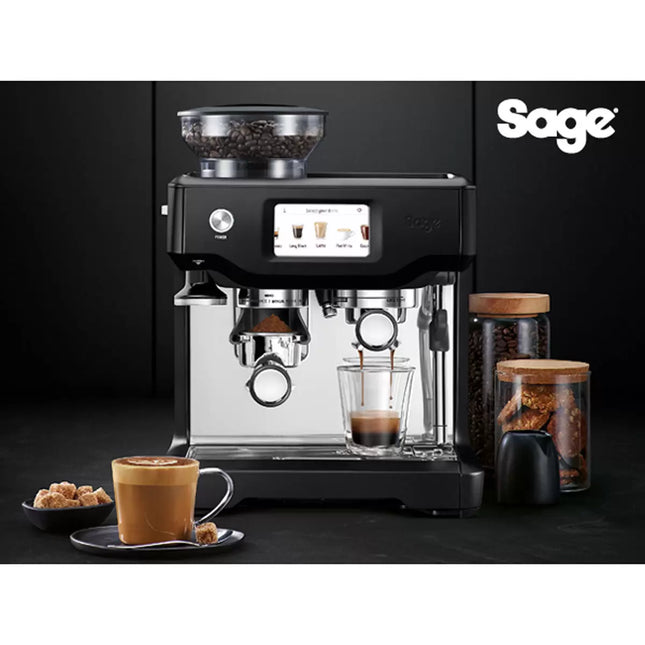 Sage Barista Touch Bean To Cup Coffee Machine in Black Truffle SES880BTR