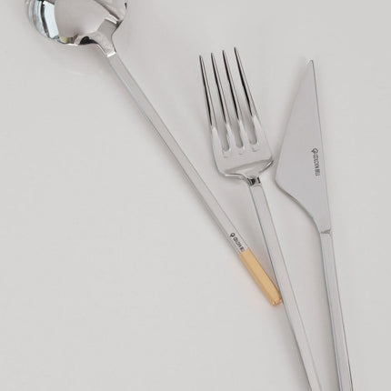 Golden Bell 18/10 Stainless Steel Cutlery Set, 24 Piece – view 5