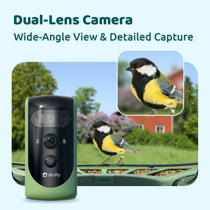Birdfy Feeder 2 Pro Dual-Lens Smart Bird Feeder with Solar Panel – view 2