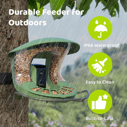 Birdfy Feeder 2 Pro Dual-Lens Smart Bird Feeder with Solar Panel – view 8
