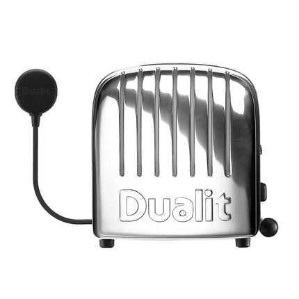 Dualit Classic 4 Slot Toaster With Sandwich Cage, Polished Stainless Steel