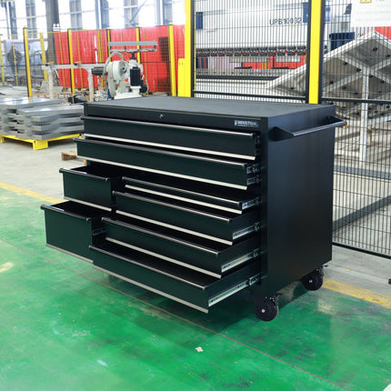 Hilka 55" (140cm) Industrial 8 Drawer Tool Trolley – view 4