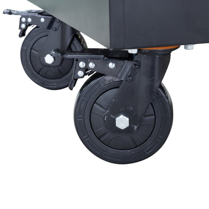 Hilka 55" (140cm) Industrial 8 Drawer Tool Trolley – view 5