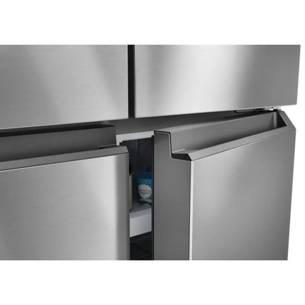 Haier Series 3 HCR3818EWMM Multi Door Fridge Freezer, E Rated in Inox