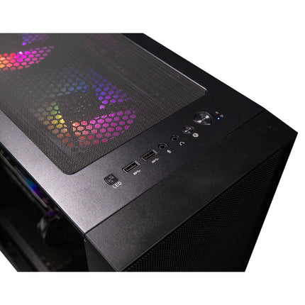 AWD-IT Forge 5 XT, AMD Ryzen 5, 32GB RAM, 1TB SSD, AMD Radeon RX 9070 XT, Gaming Desktop PC – view 3