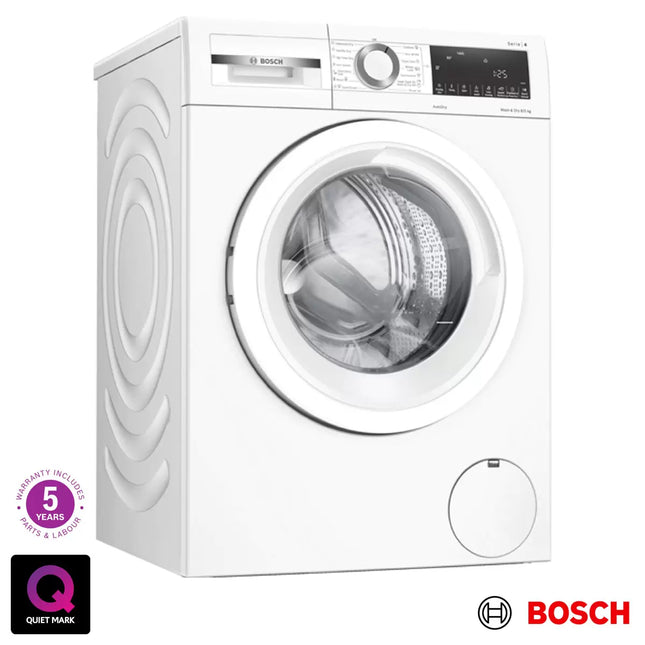 Bosch Series 4 WNA134U8GB 8kg/5kg, 1400rpm, Washer Dryer, E Rated in White