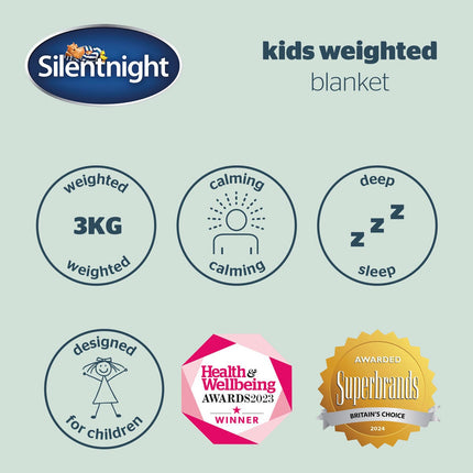 Silentnight Wellbeing Kids Weighted Blanket, 3kg – view 6