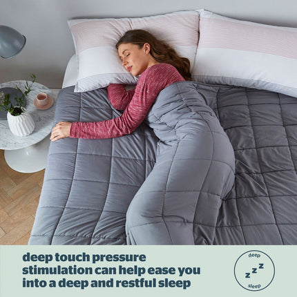 Silentnight Wellbeing Adult Weighted Blanket, 6.8kg – view 3