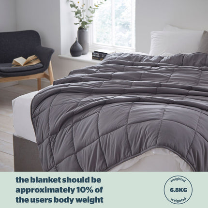 Silentnight Wellbeing Adult Weighted Blanket, 6.8kg – view 5