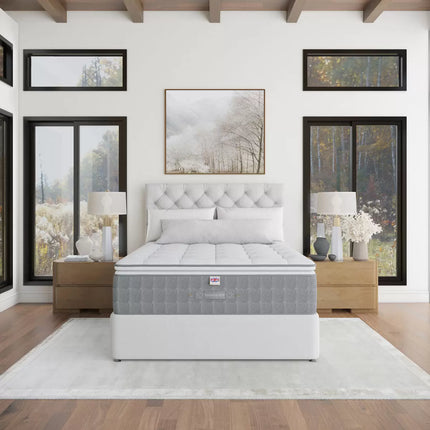 Millbrook Natural Luxury 5000 Pillowtop Mattress, 2 Firmness Ratings in 5 Sizes