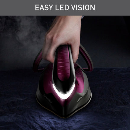 Tefal SV8154G0 Express Vision Steam Generator in Black/Purple – view 2