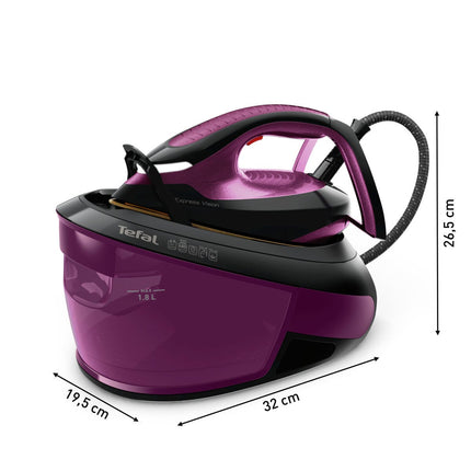 Tefal SV8154G0 Express Vision Steam Generator in Black/Purple – view 8