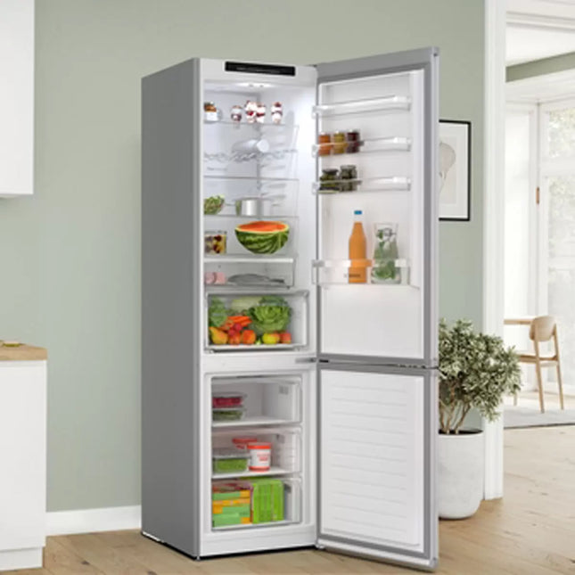 Bosch Series 4 KGN392LAGG Fridge Freezer, A Rated in Silver