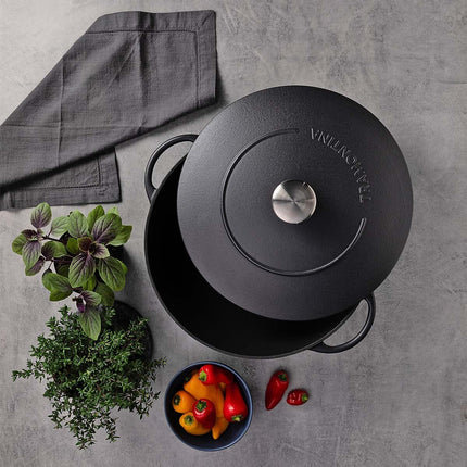 Tramontina Enameled Cast Iron Wok, 32cm / 5.0L – view 5