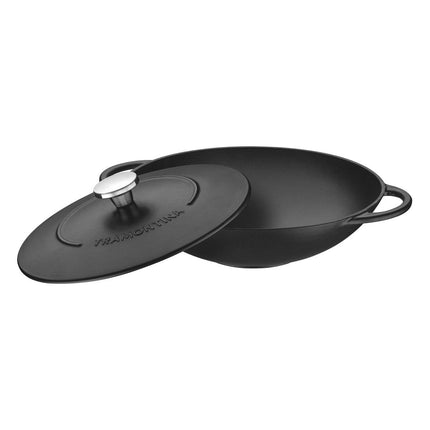 Tramontina Enameled Cast Iron Wok, 32cm / 5.0L – view 6
