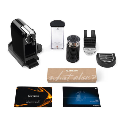 Nespresso by De'Longhi Citiz Capsule Coffee Machine & Aeroccino Milk Frother, Black – view 8