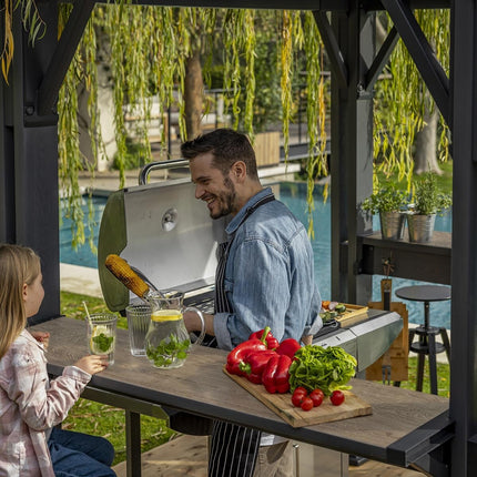 Keter Grill Gazebo 8ft 1" x 6ft 7" (2.47 x 2m) – view 4