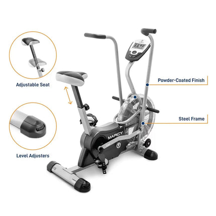 Marcy AIR-1 Deluxe Dual Action Fan Bike