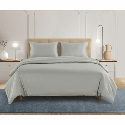 Welhome 500 Thread Count Lyocell Cotton Blend Duvet Set in 3 colours, King – view 3