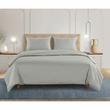 Welhome 500 Thread Count Lyocell Cotton Blend Duvet Set in 3 colours, Double – view 5