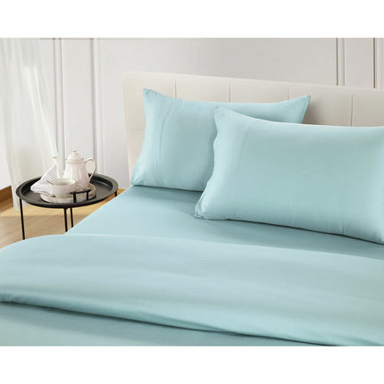 Welhome 500 Thread Count Lyocell Cotton Blend Duvet Set in 3 colours, Double – view 4