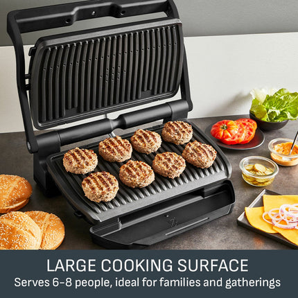Tefal Optigrill XL, Matt Black, GC7278G1 – view 3