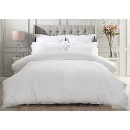 Belledorm Egyptian Cotton Sateen 1000 Thread Count White Duvet Cover, in 4 Sizes