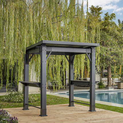 Keter Grill Gazebo 8ft 1" x 6ft 7" (2.47 x 2m) – view 3
