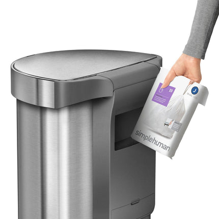 simplehuman 45L Sensor Bin & 4.5L Pedal Bin – view 5