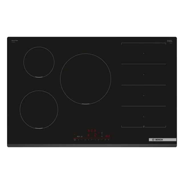 Bosch Series 6 PXV831HC1E 80cm Flex Induction Hob in Black