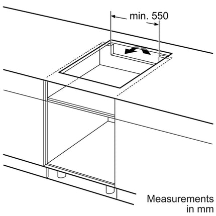 Bosch Series 6 PXV831HC1E 80cm Flex Induction Hob in Black