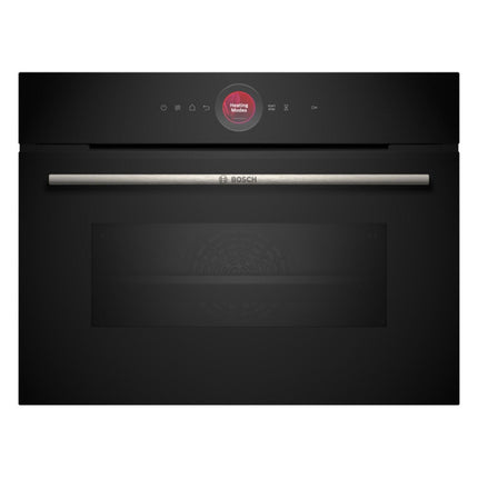 Bosch Series 8 CMG7241B1B, Compact Oven with Microwave Function in Black