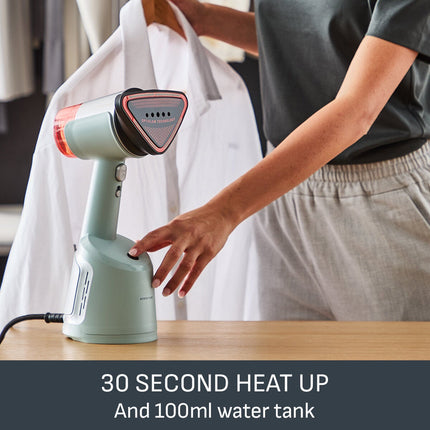 Tefal DT9814G0 AeroSteam Garment Steamer in Sage Green – view 4