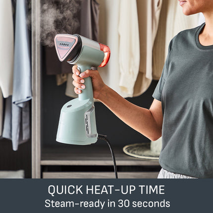 Tefal DT9814G0 AeroSteam Garment Steamer in Sage Green – view 8
